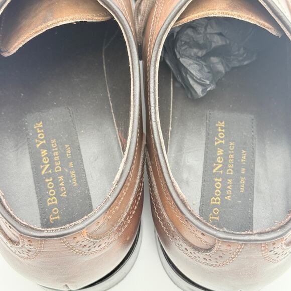 To Boot New York Adam Derrick Brown Leather Oxfords 12 main image 7